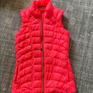 Athleta vest - hot pink!